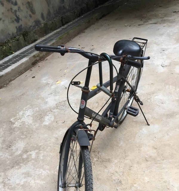 黑色自行车和送U型大车锁 离开哈尔滨转让