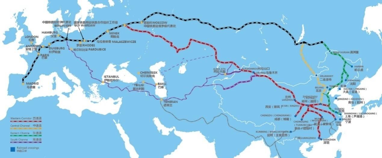 海南海口中欧铁路运输价格报价双清包税到门