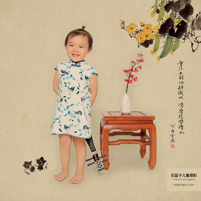 海口儿童摄影,认准花篮子儿童摄影