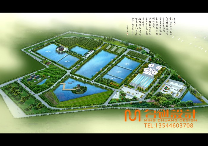 长沙景观图 鸟瞰图 总平图 规划图制作