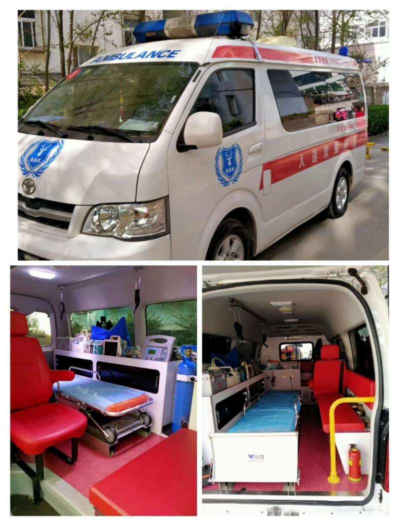 长沙救护车转院病人返乡